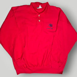 Vintage Top Cottontop Ski Shop Colorado Springs Cotton Pullover XL Collared  H